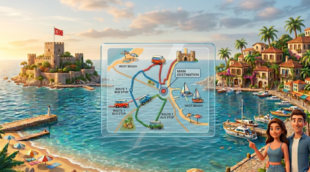 Kusadasi Interactive Map